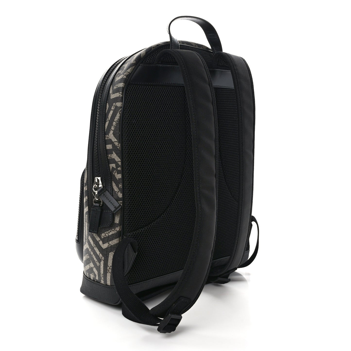 GG Supreme Monogram Caleido Medium Day Backpack Black