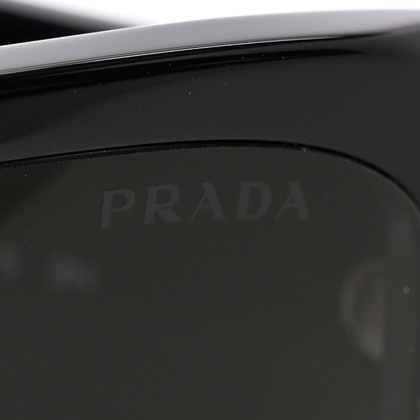 Acetate Symbole Sunglasses SPR 17W Black
