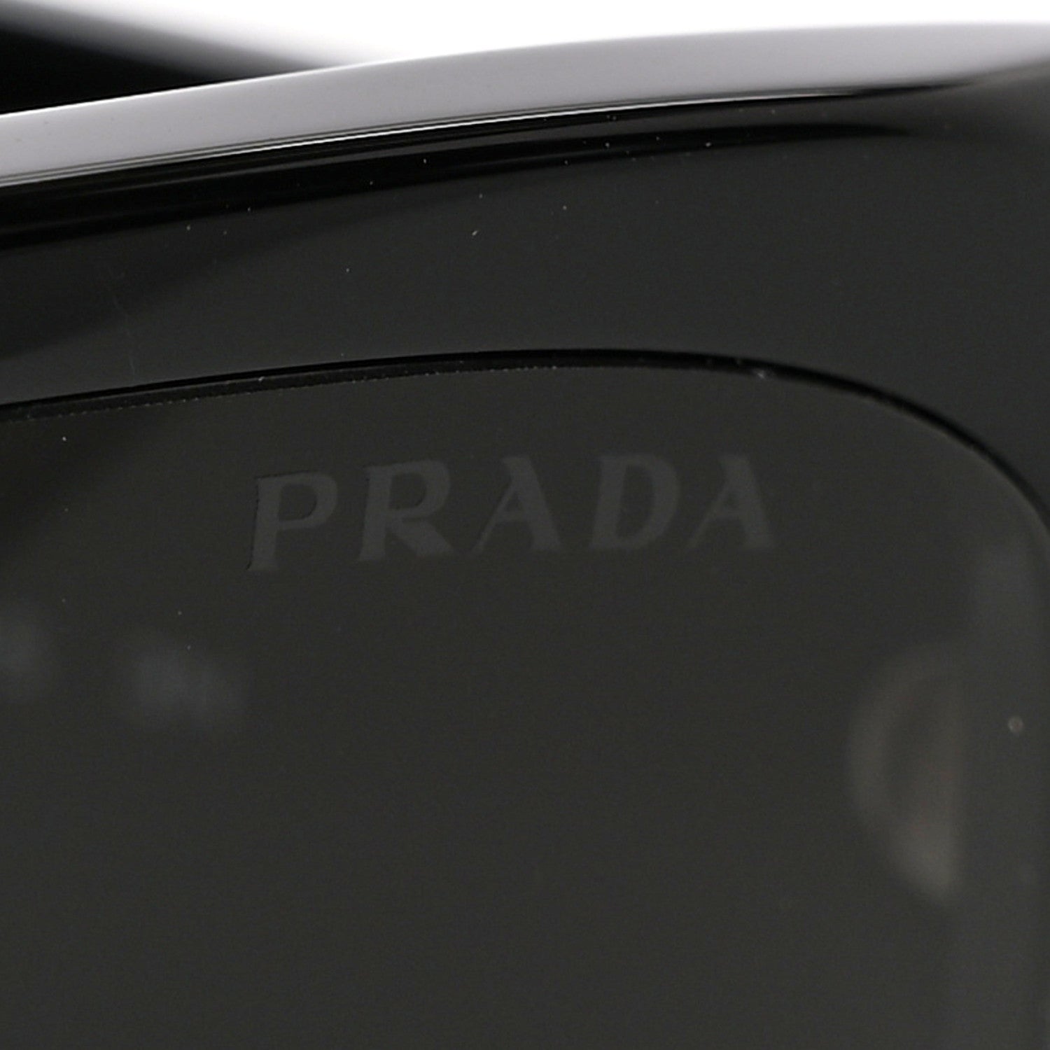 Prada Acetate Symbole Sunglasses SPR 17W Black 7 of 9