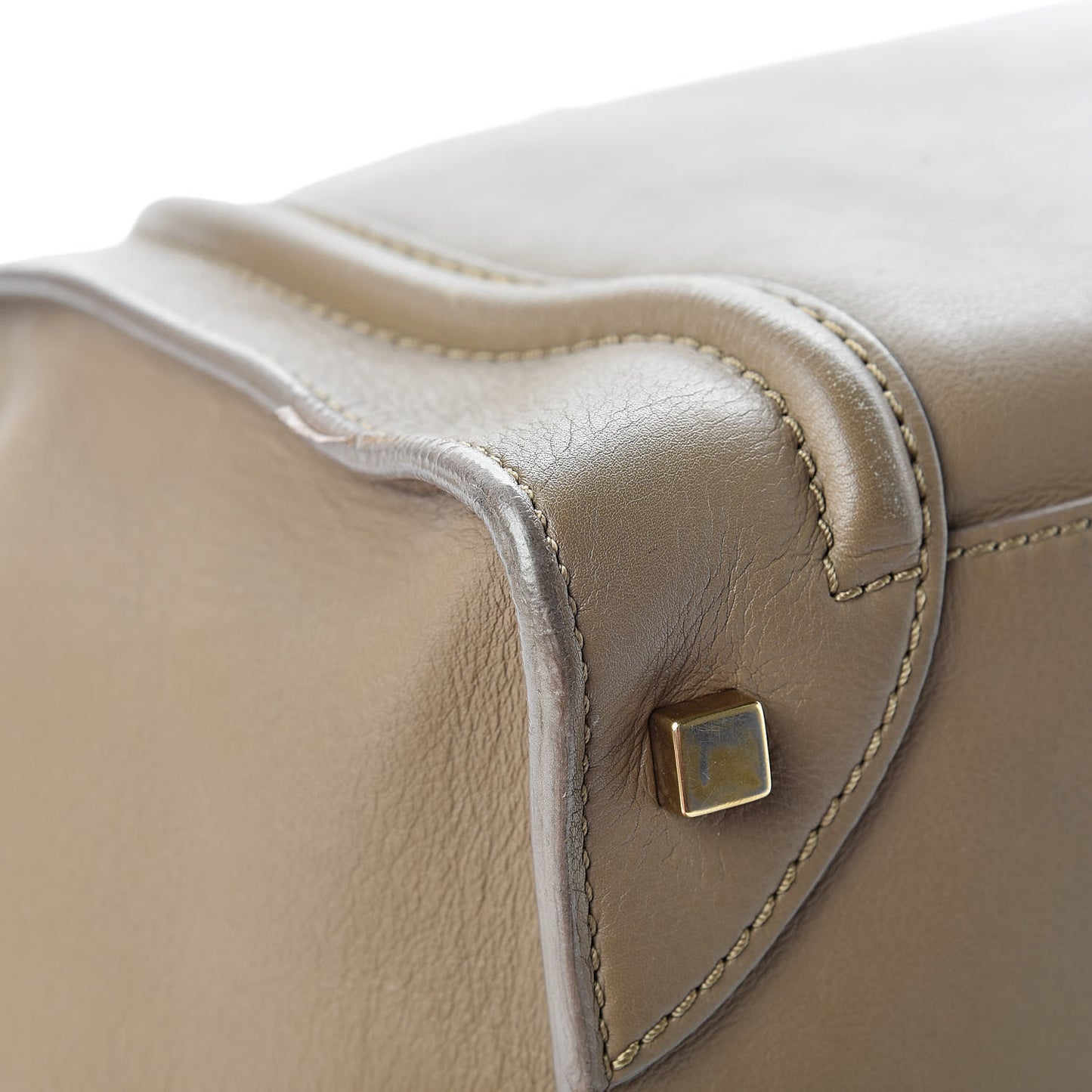 Smooth Calfskin Mini Luggage Dune