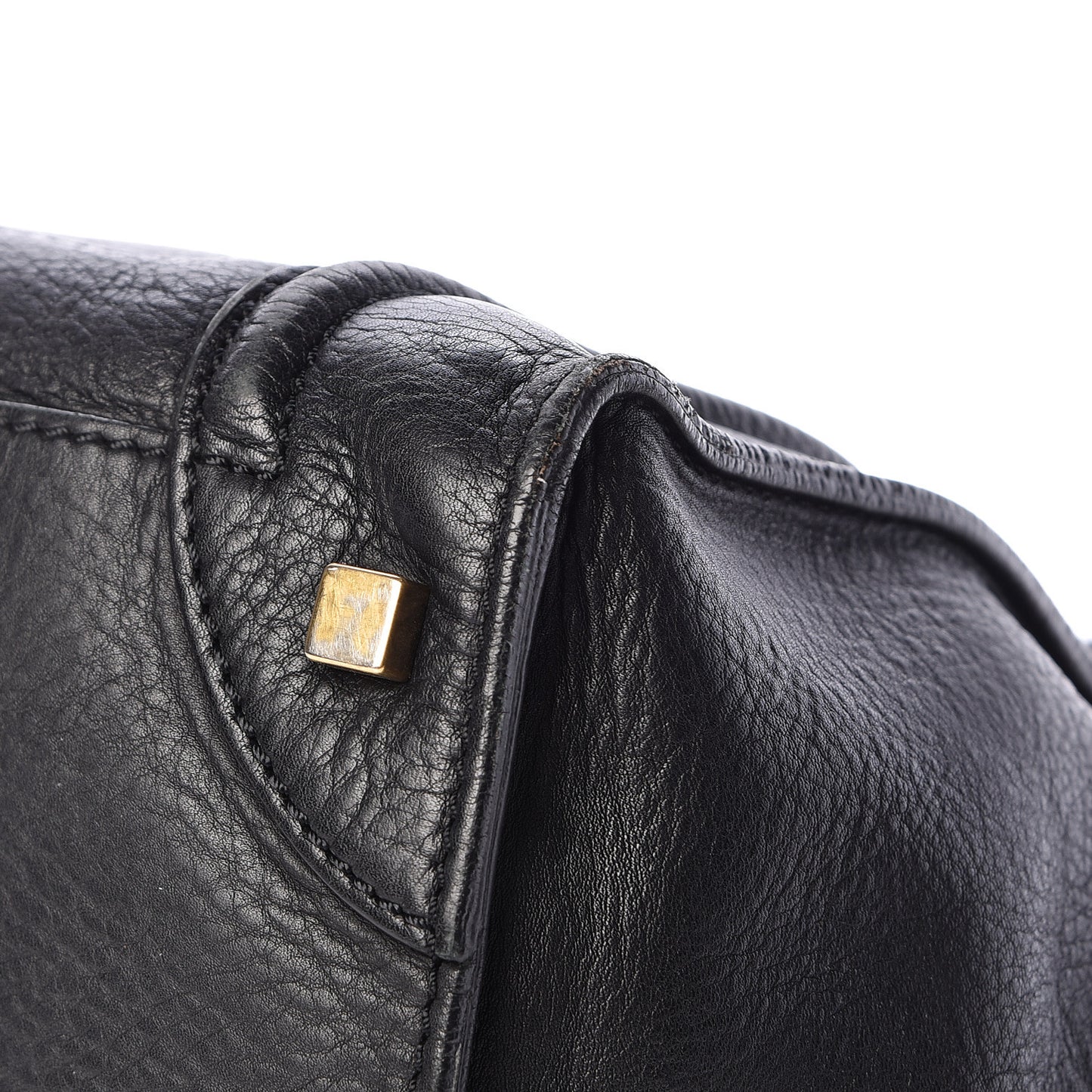 Smooth Calfskin Mini Luggage Black
