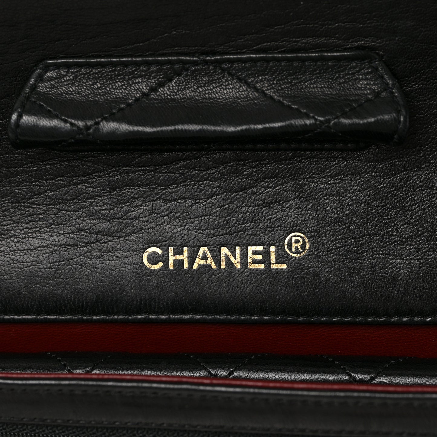 Lambskin Quilted Medium Single Flap Black