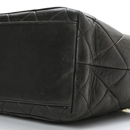 Chanel Lambskin Quilted Sun Medallion Shoulder Bag Black 10 of 10