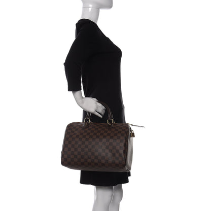 Louis Vuitton Damier Ebene Speedy 30 2 of 11