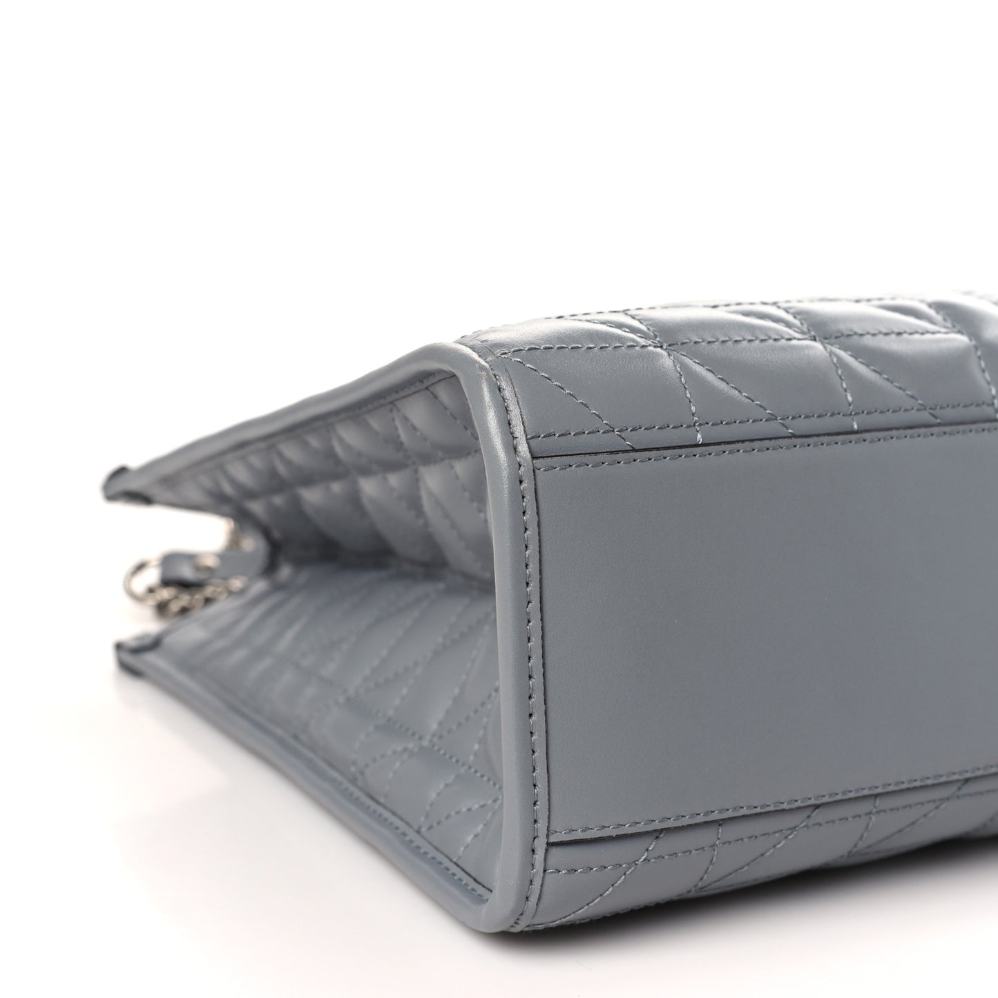 Calfskin Matelasse Aria Medium GG Marmont Shoulder Tote Deep Grey