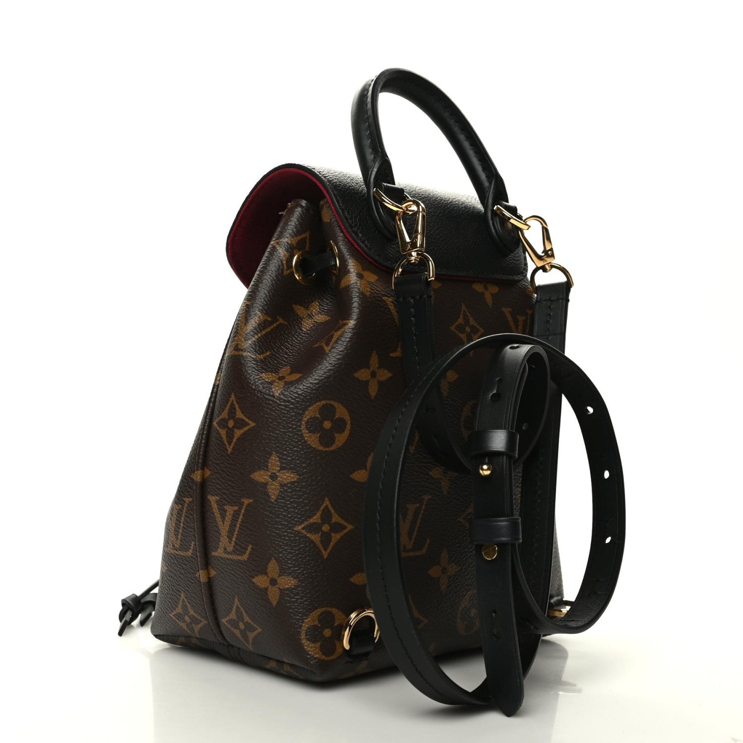 Louis Vuitton Monogram BB Montsouris NM Backpack Black 3 of 9