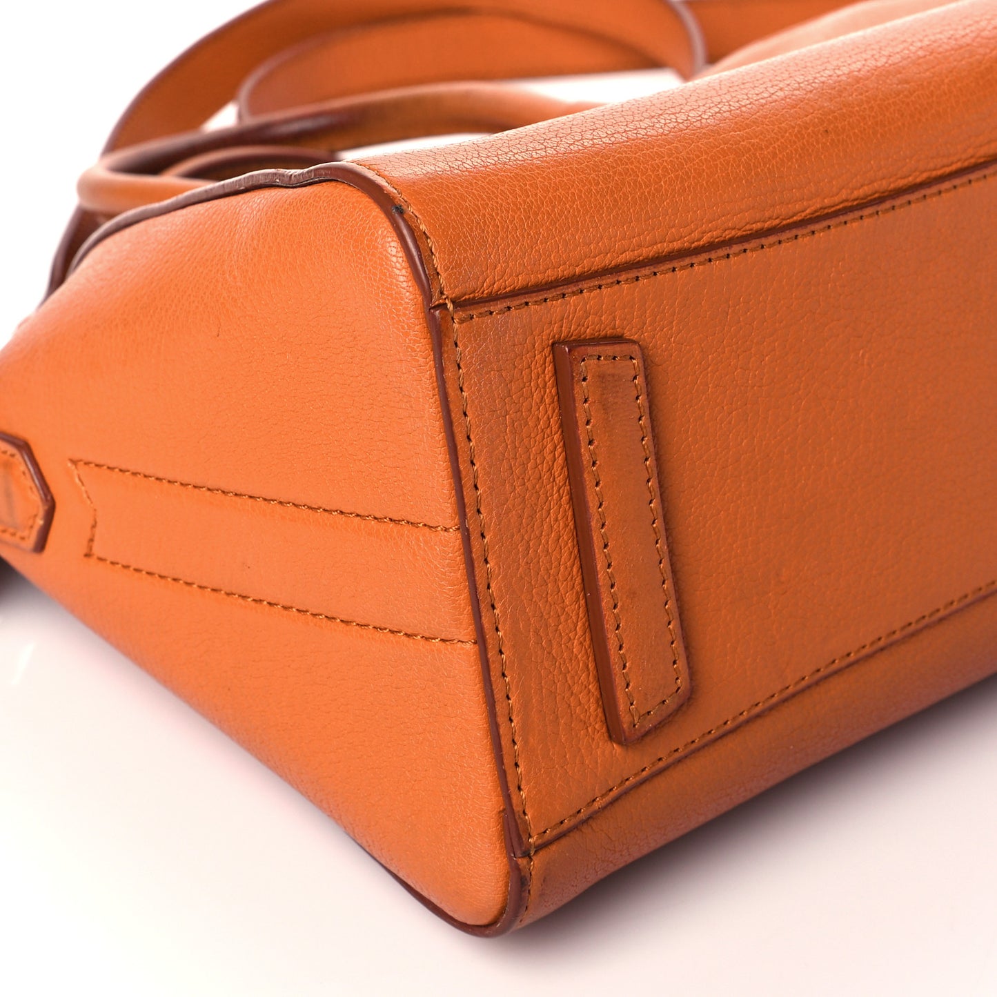 Sugar Goatskin Mini Antigona Rust