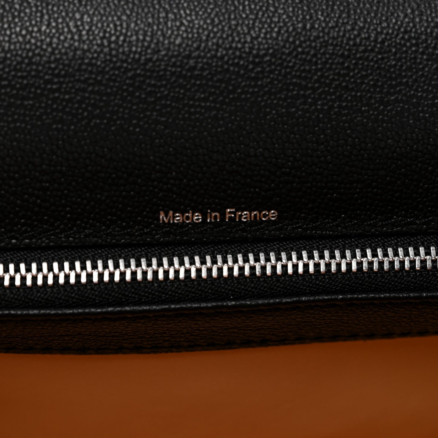 Calfskin Mini Brillant East West Satchel Black