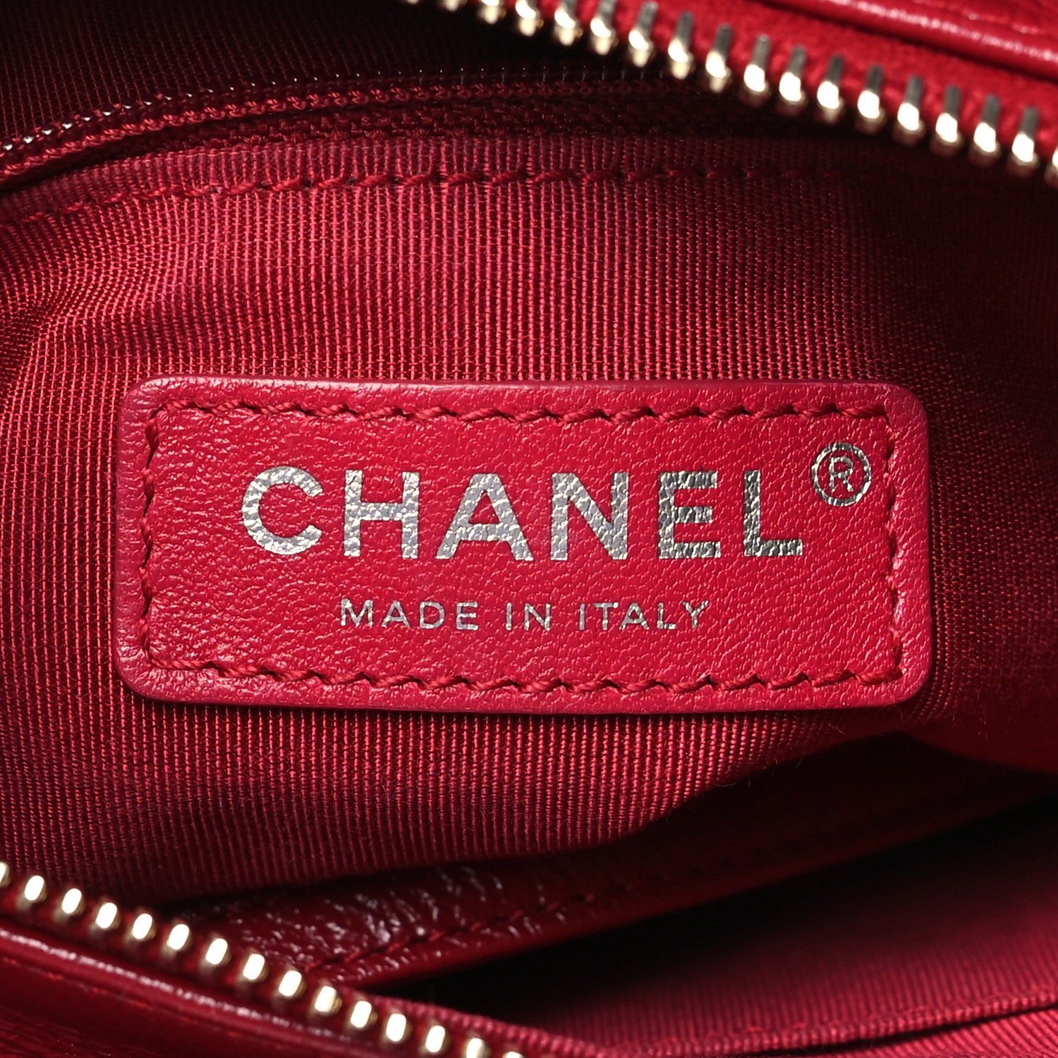 Chanel Wool Calfskin Quilted Small Gabrielle Hobo Navy 6 of 10