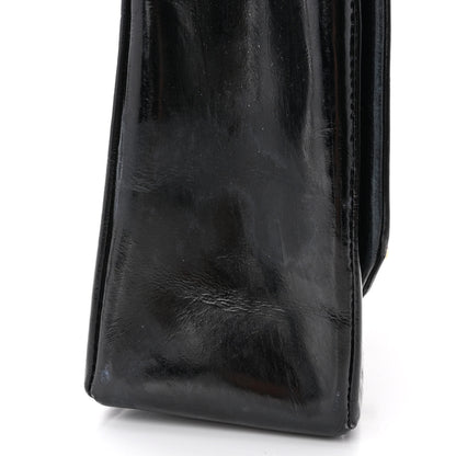 Chanel Patent Quilted Small Single Flap Black 13 of 13