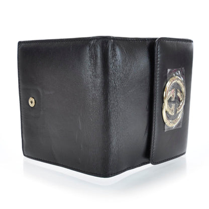 Gucci Leather Compact Britt Wallet Black 4 of 7