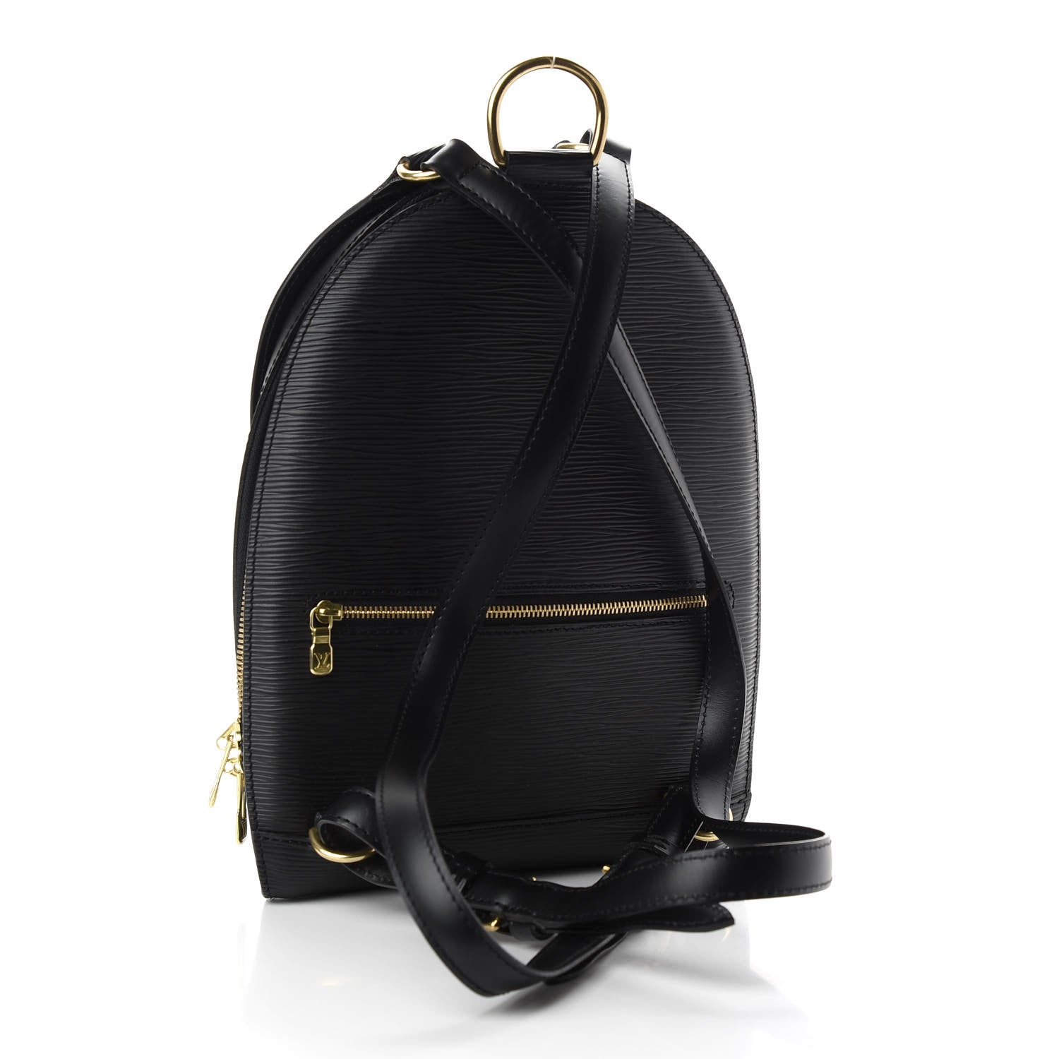 Louis Vuitton Epi Mabillon Backpack Black 3 of 8