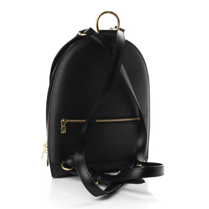 Louis Vuitton Epi Mabillon Backpack Black 3 of 8