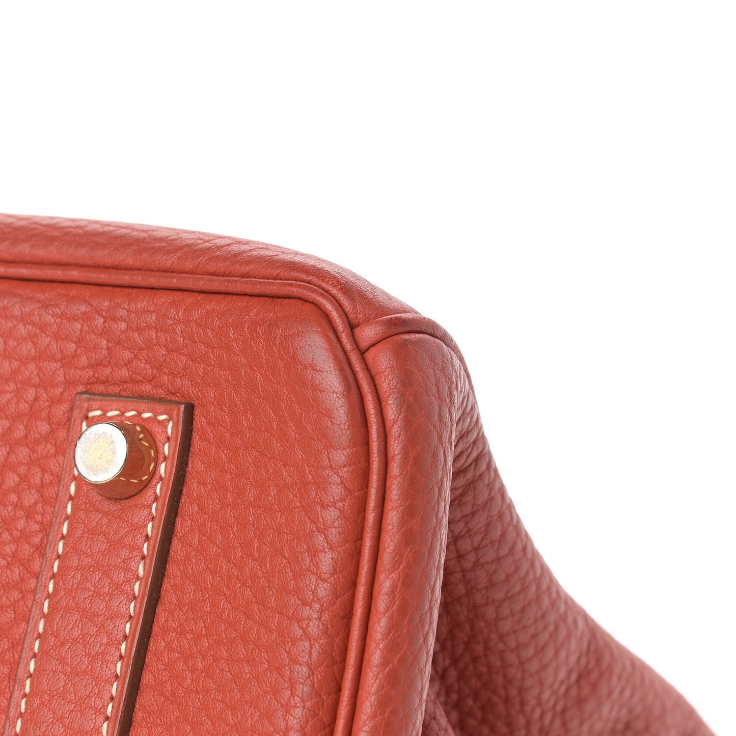 Taurillon Clemence Birkin 35 Sanguine