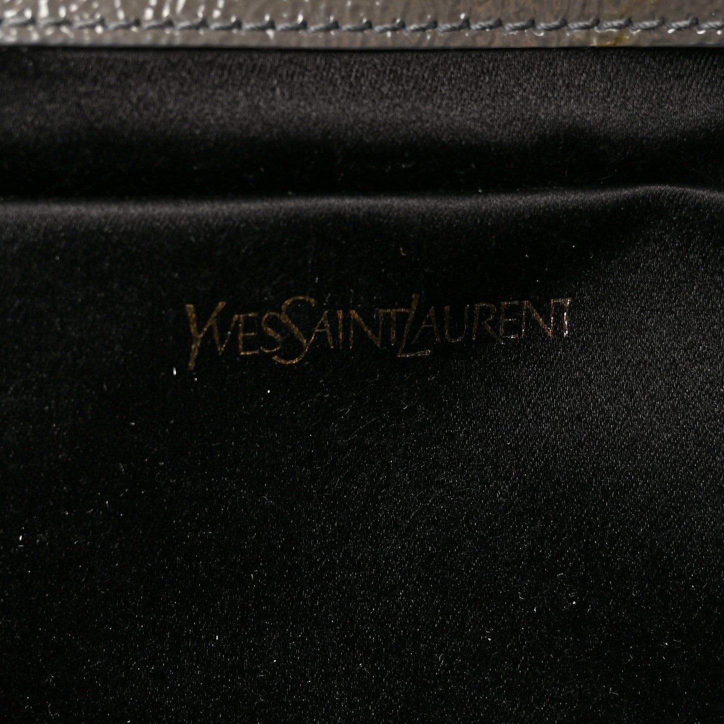 Textured Patent Calfskin Monogram Large Belle De Jour Clutch Green