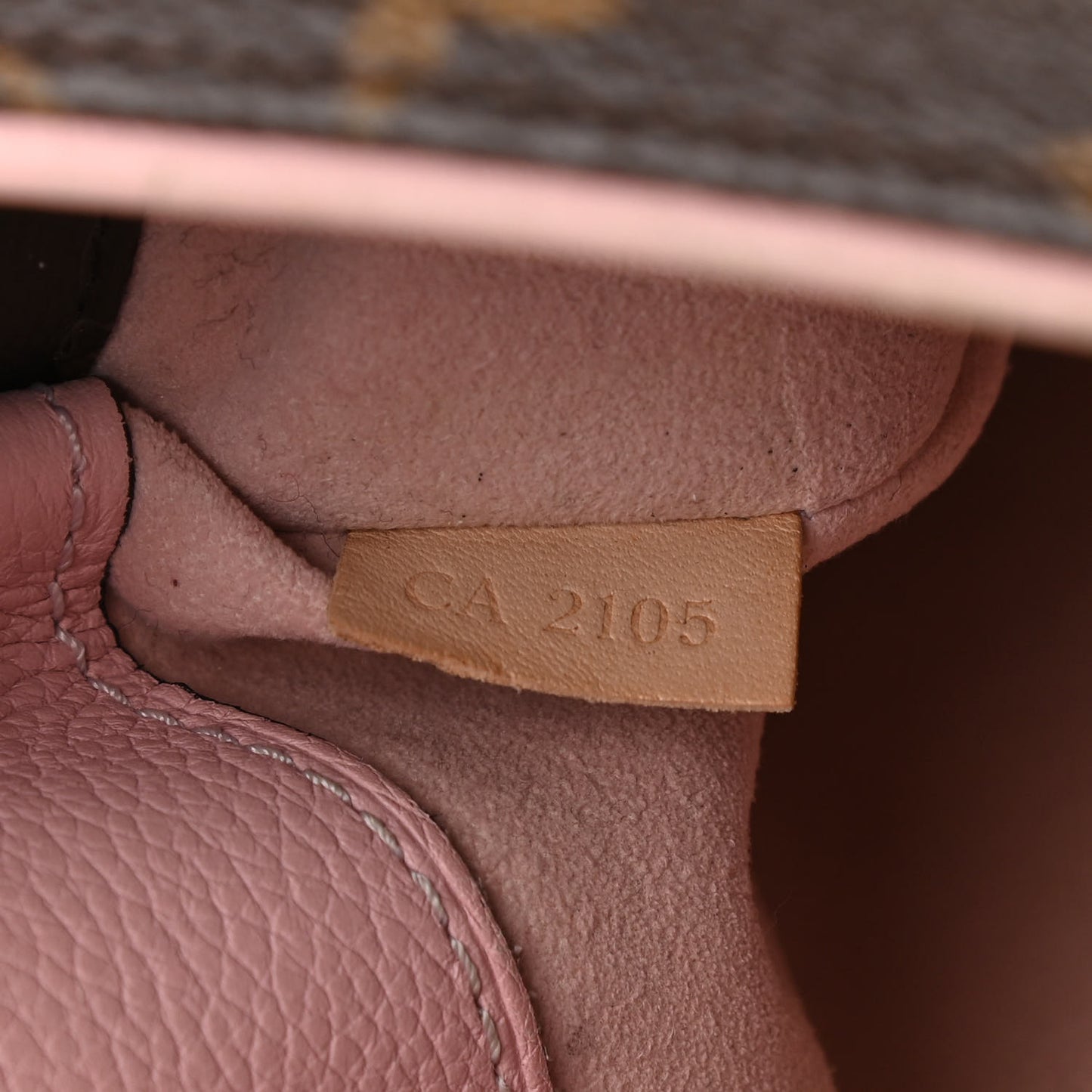 Monogram Pallas Rose Ballerine