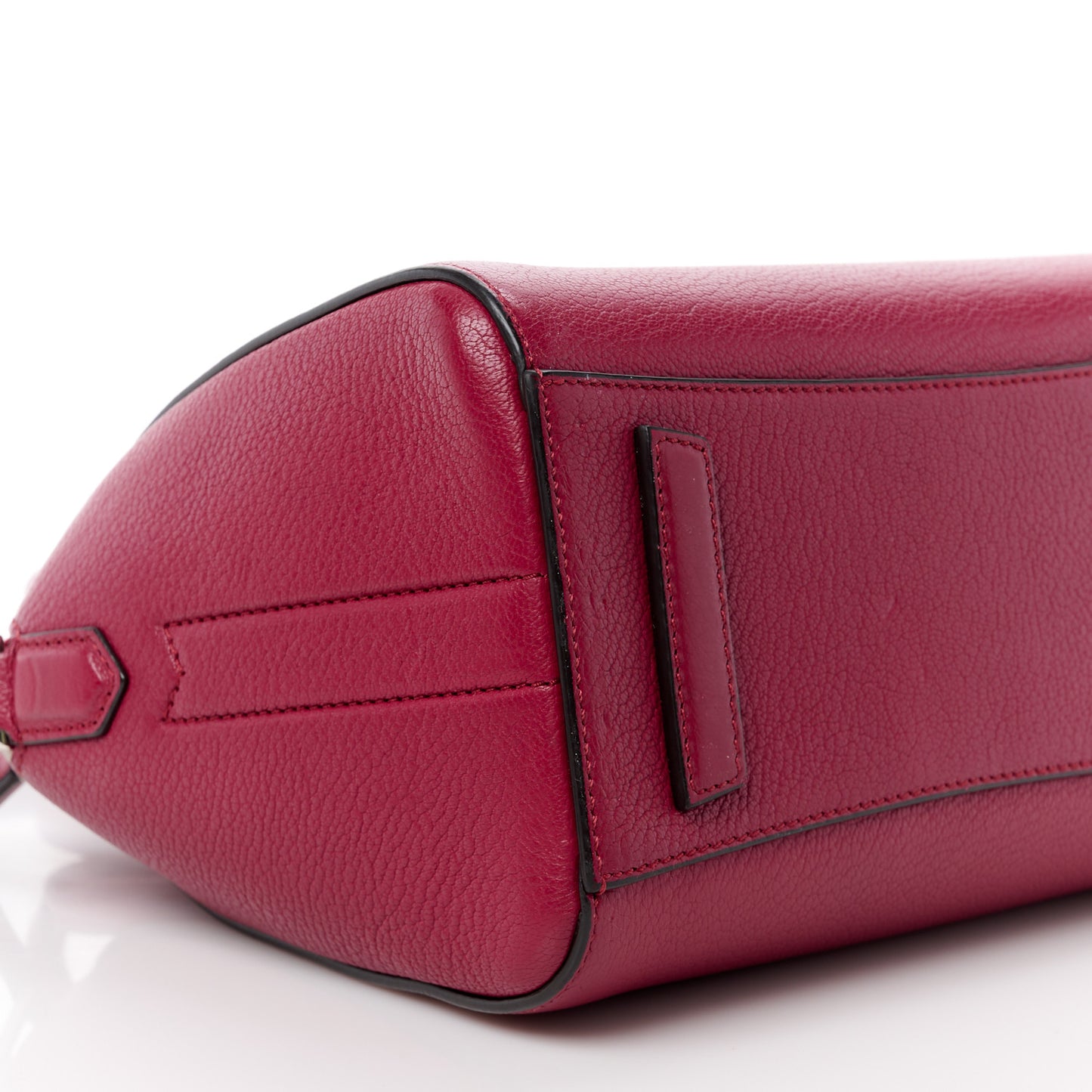 Sugar Goatskin Mini Antigona Fig Pink