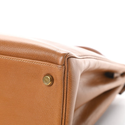 Hermes Courchevel Kelly Retourne 32 Gold 11 of 16