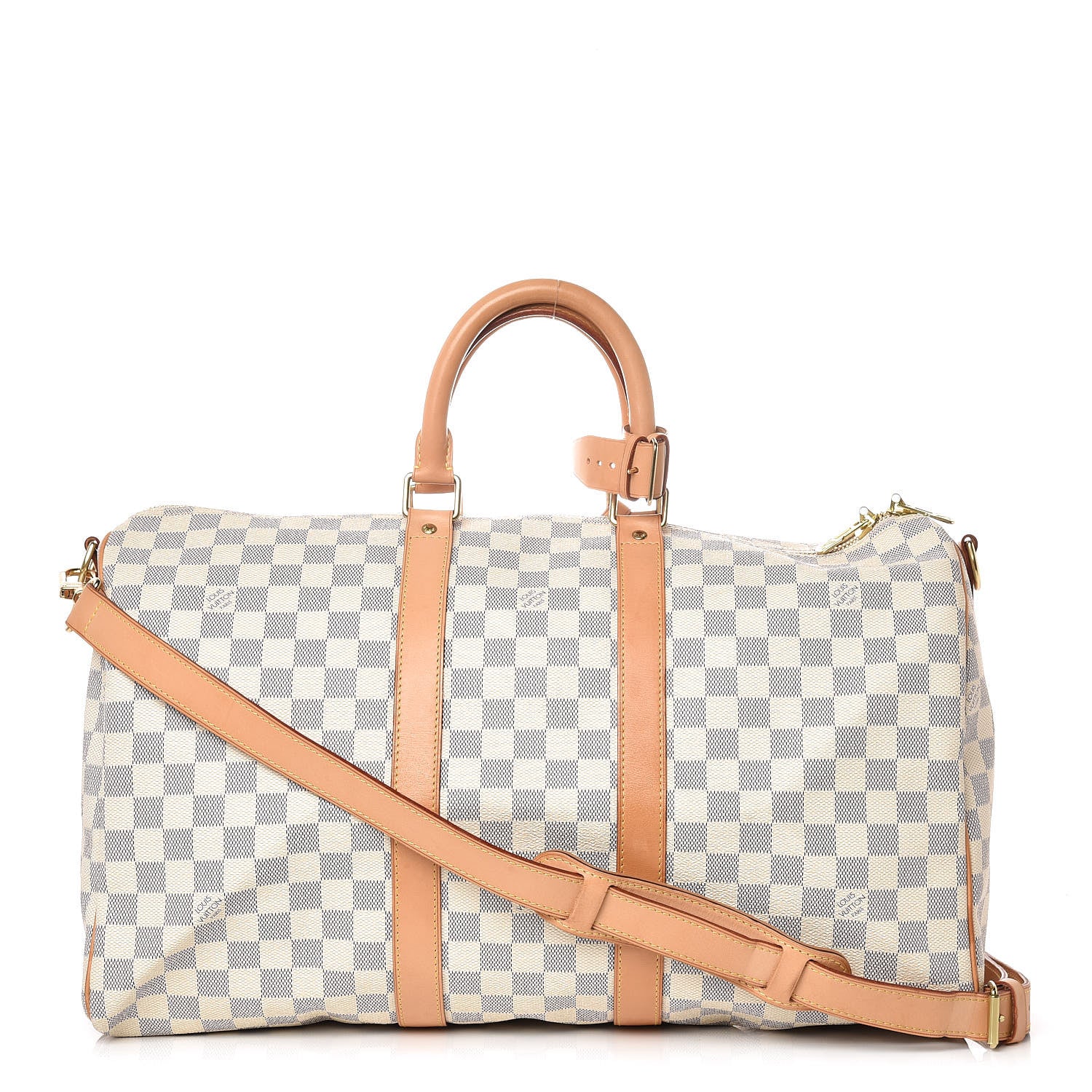 Louis Vuitton Damier Azur Keepall Bandouliere 45 1 of 15