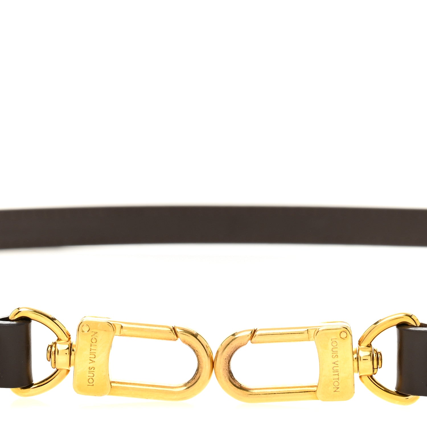 Louis Vuitton Calfskin 16mm Adjustable Shoulder Strap Ebene 3 of 5