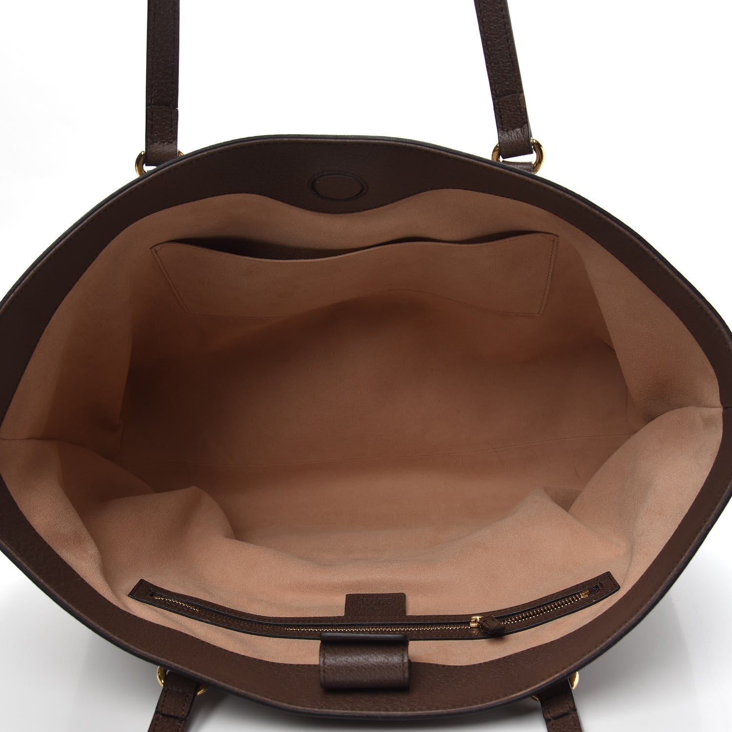 Gucci GG Supreme Monogram Medium Ophidia Shopping Tote Brown 5 of 10