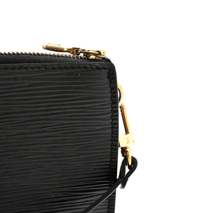 Louis Vuitton Epi Pochette Accessories 24 Black 11 of 13