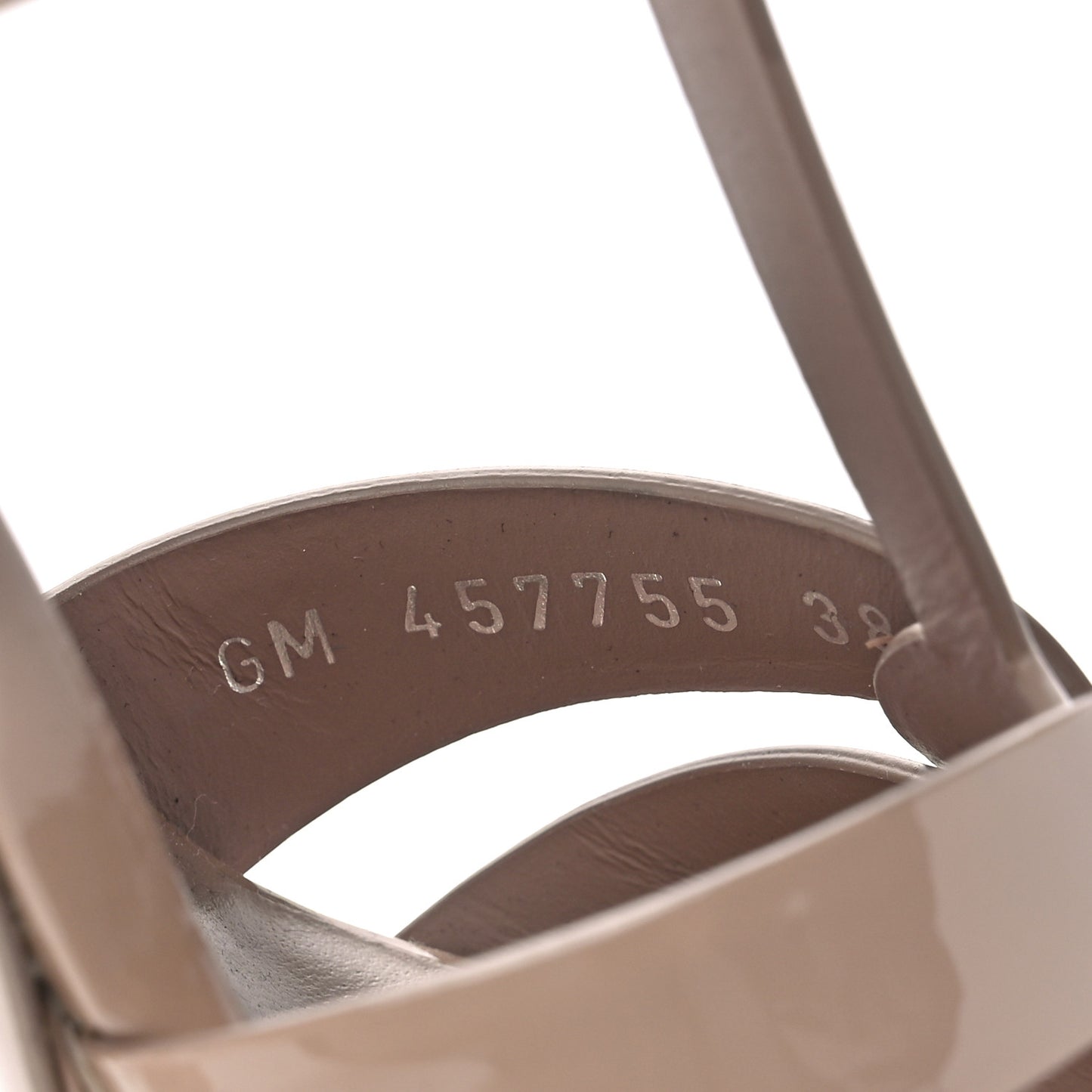 Patent Tribute 75 Platform Sandals 38 Nude
