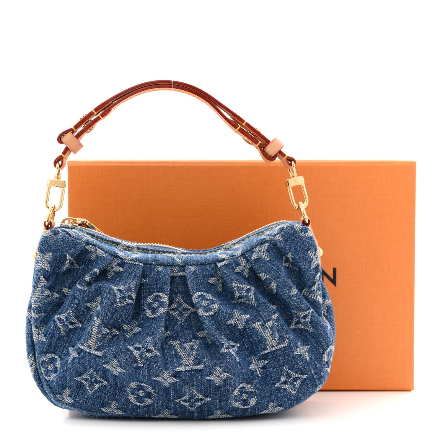 Louis Vuitton Monogram Denim Pochette Valley Blue 10 of 10
