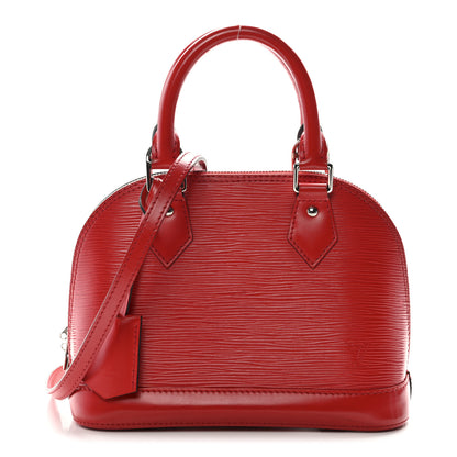 Louis Vuitton Epi Alma BB Coquelicot 1 of 10
