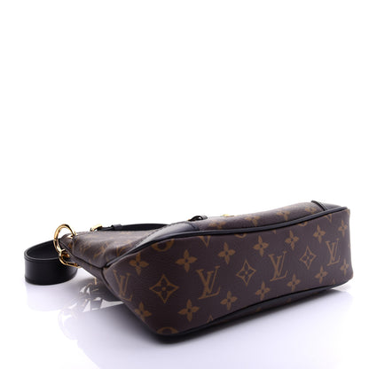 Louis Vuitton Monogram Odeon PM Black 4 of 12