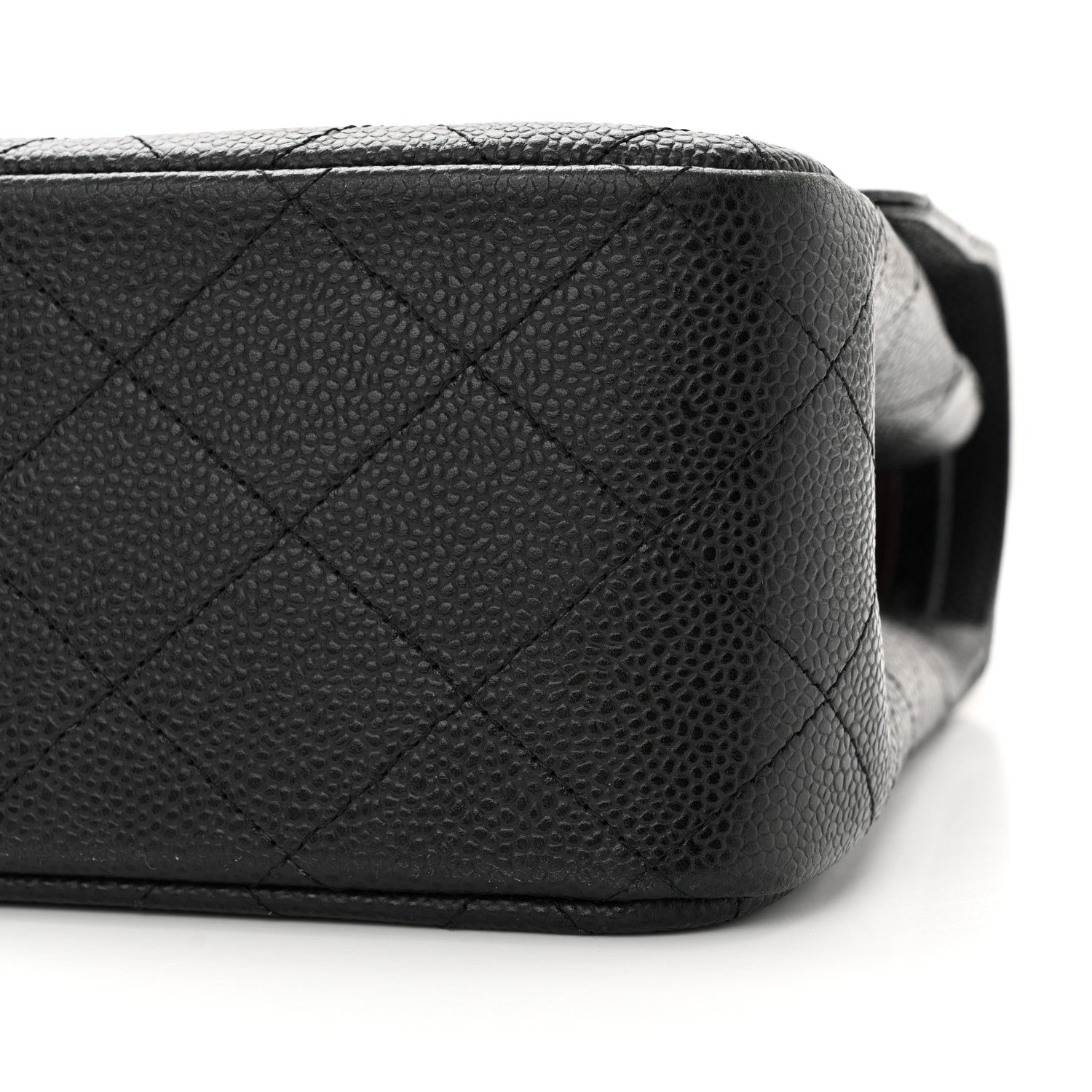 Chanel Caviar Quilted Jumbo Double Flap Black 10 of 16