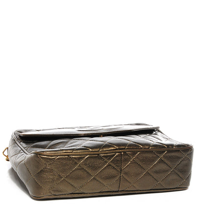 Chanel Lambskin Quilted Tassel Camera Case Bronze 4 of 9