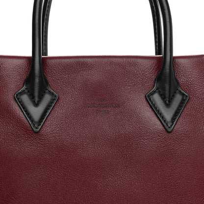 Louis Vuitton Monogram Cuir Orfevre Tote W PM Prunille 8 of 18