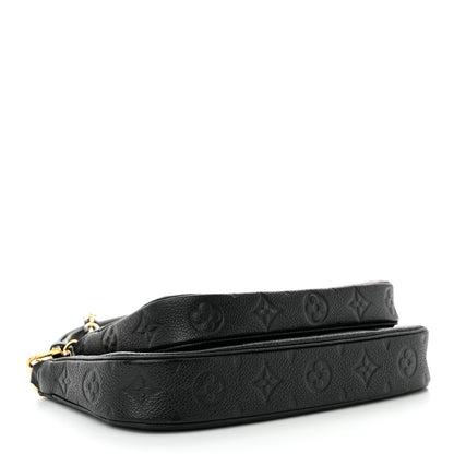 Louis Vuitton Empreinte Monogram Giant Multi Pochette Accessories Black 4 of 14