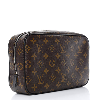 Louis Vuitton Monogram Macassar Toilet Pouch GM 3 of 6