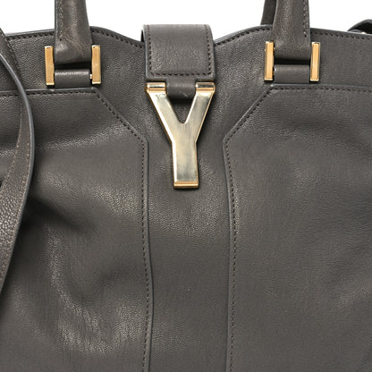 Saint Laurent Sheepskin Medium Cabas ChYc Grey 8 of 10