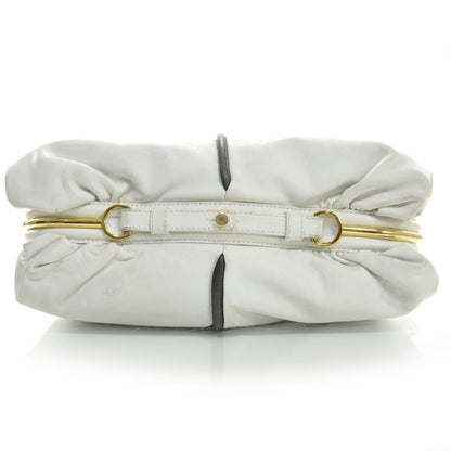 Jimmy Choo Leather Alex Hobo White 4 of 7