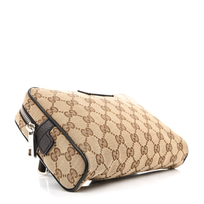 Gucci Monogram Belt Bag Dark Brown 4 of 10