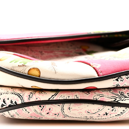 Christian Dior Silk Paisley Saddle Bag Multicolor 8 of 9