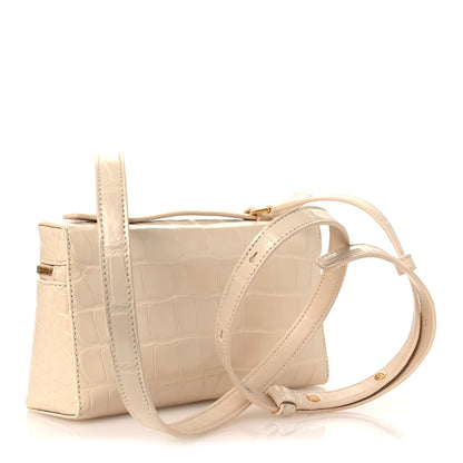 Loro Piana Glazed Alligator L19 Extra Pocket Pouch Lotus Root 3 of 10