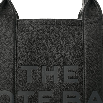 Marc Jacobs Grained Calfskin Large The Tote Bag Black 8 of 11