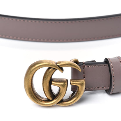 Gucci Calfskin Double G 20mm Belt 100 40 Porcelain Rose 4 of 7