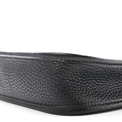 Hermes Taurillon Clemence Evelyne TPM Black 10 of 10