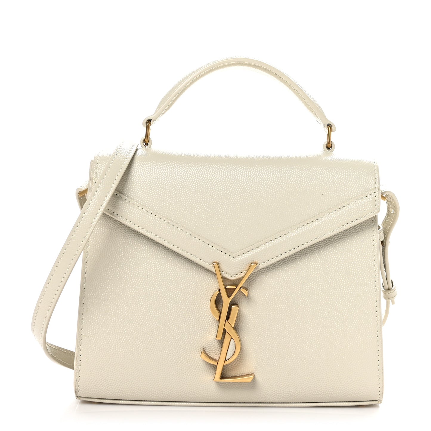 Grain de Poudre Mini Classic Monogram Cassandra Top Handle Vintage White