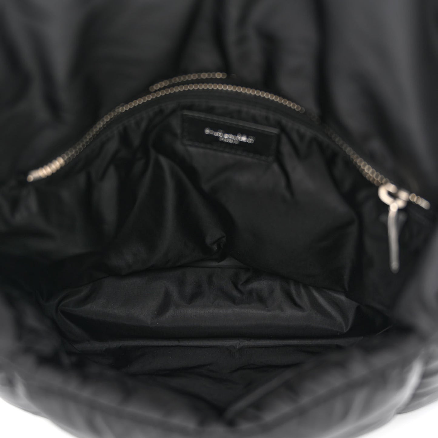 Econyl Nylon Lou Puffer Messenger Black