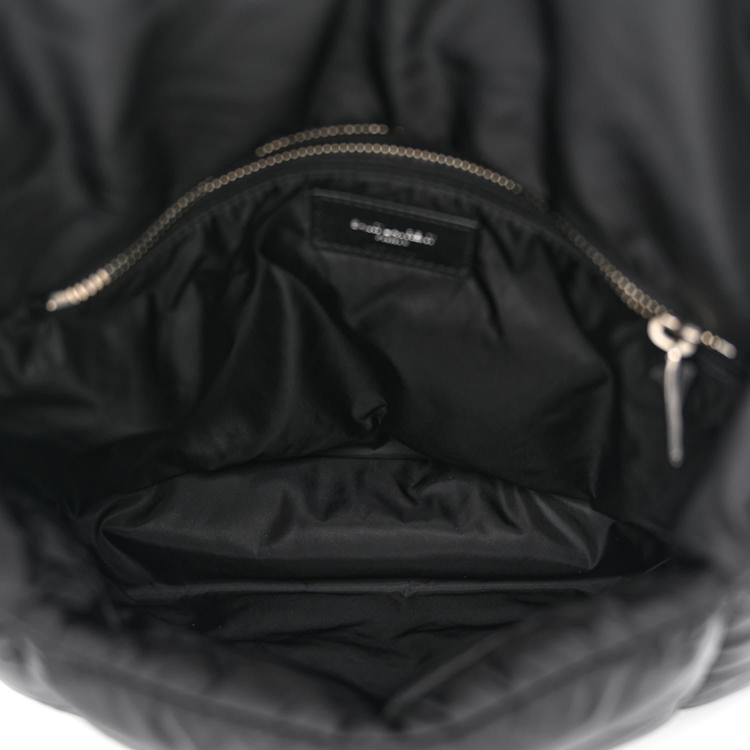 Saint Laurent Econyl Nylon Lou Puffer Messenger Black 5 of 10