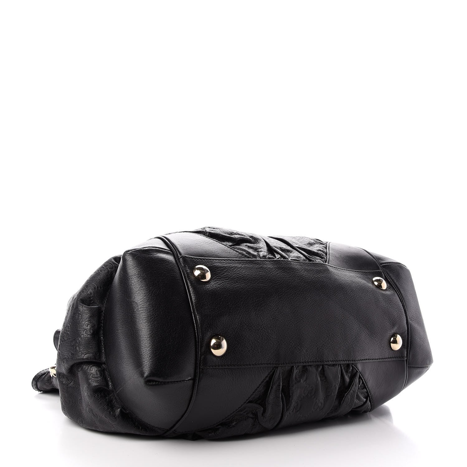 Gucci Guccissima Full Moon Tote Black 4 of 9