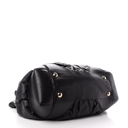 Gucci Guccissima Full Moon Tote Black 4 of 9