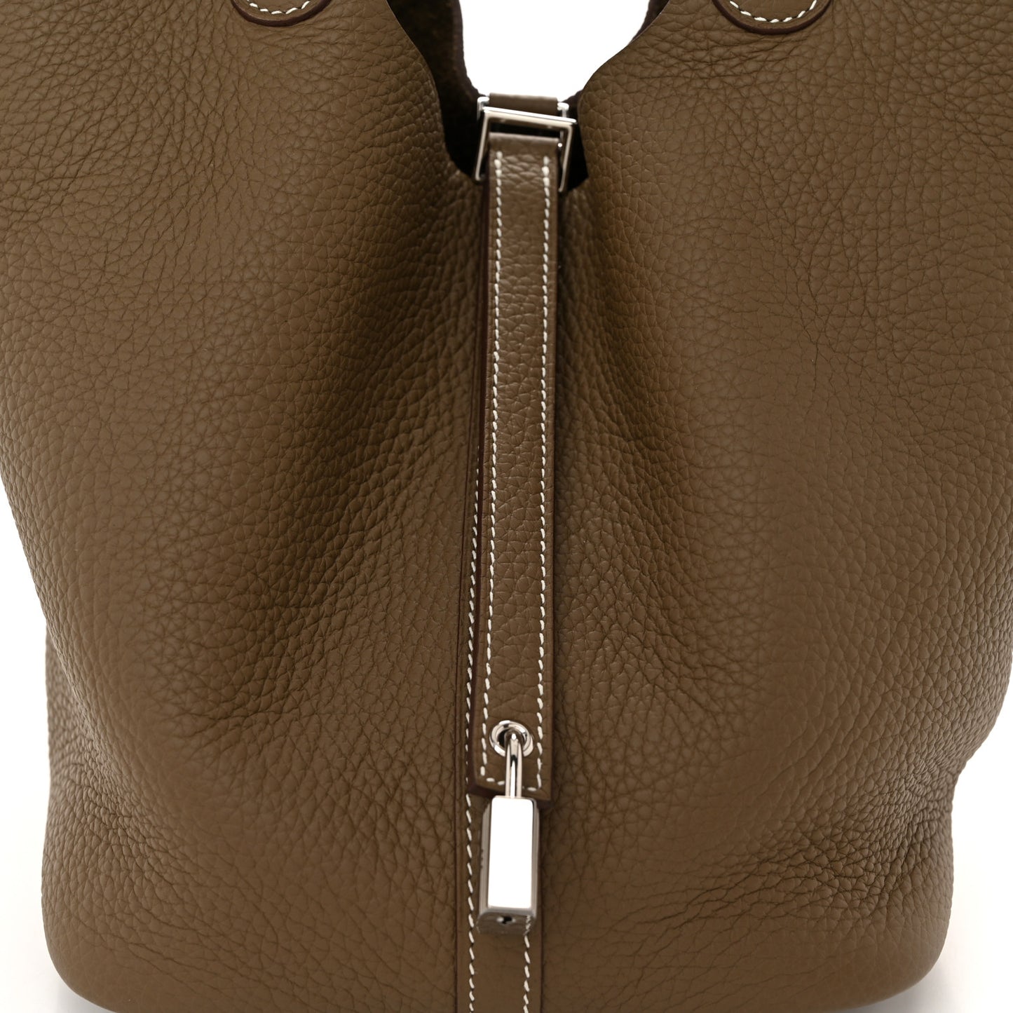 Taurillon Clemence Picotin Lock 22 MM Etoupe