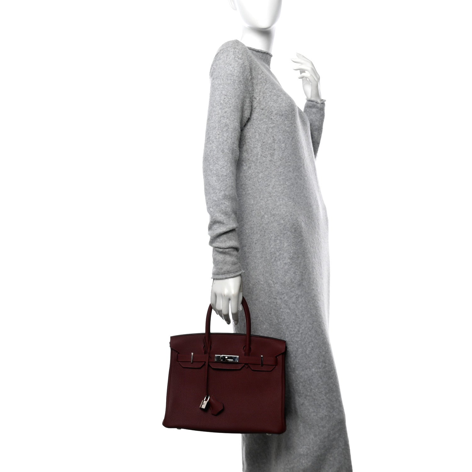 Hermes Togo Birkin 30 Rouge H 2 of 10